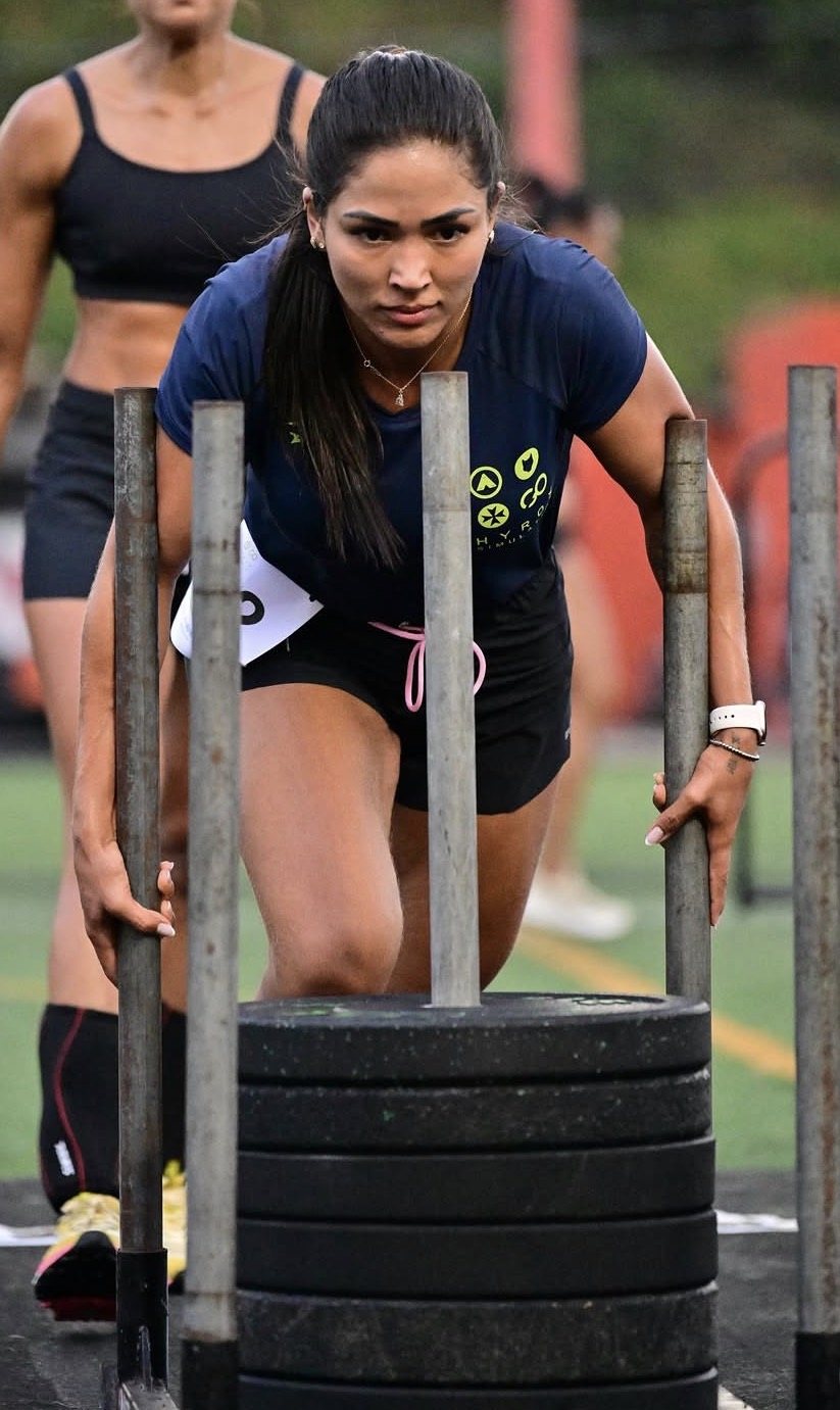 Atleta da Forging Performance em treinamento